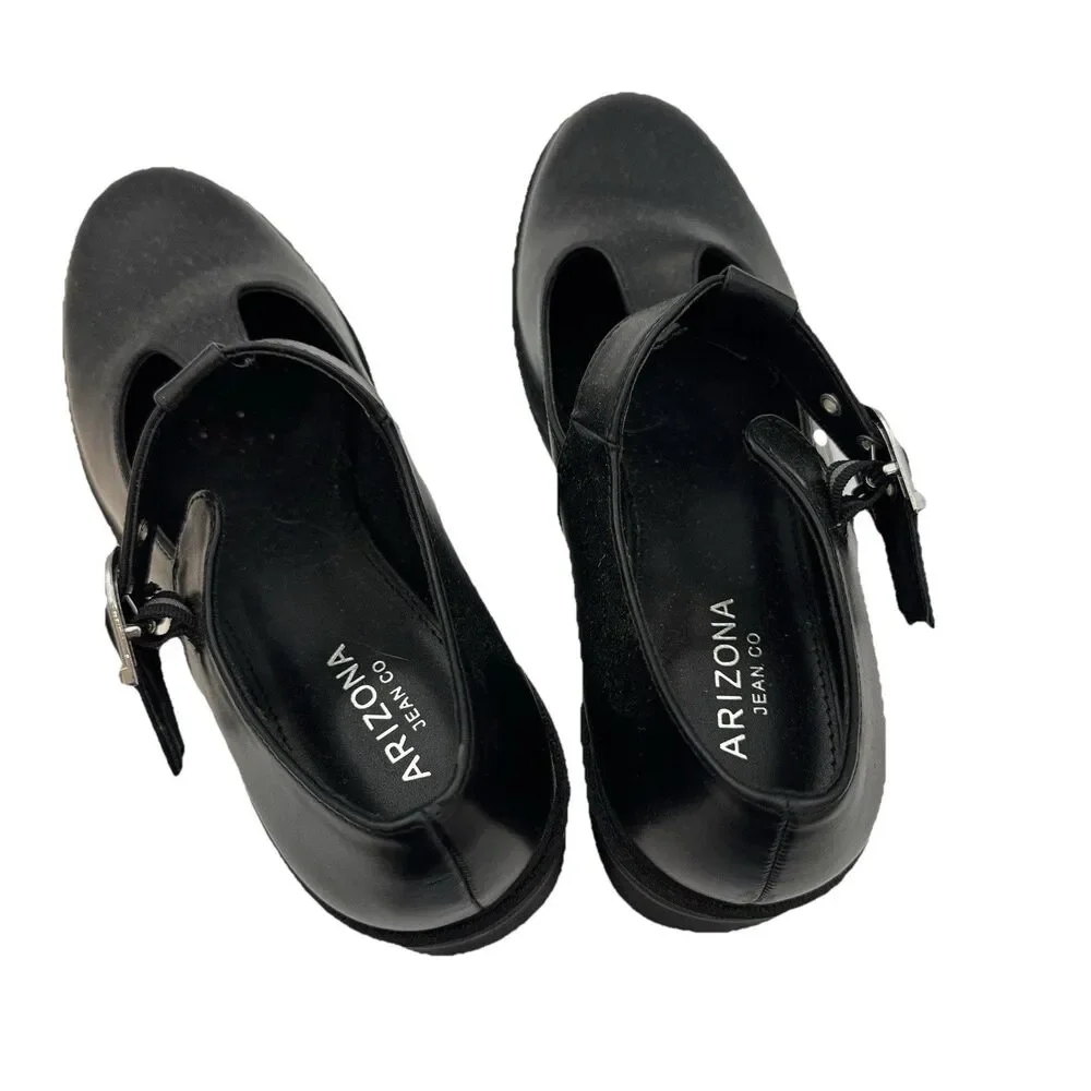 Arizona‎ Jean Co Women's 10M Shoes Y2K Mary Jane Thick Rubber Soles Grunge Core
